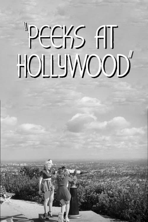 Poster for Peeks at Hollywood