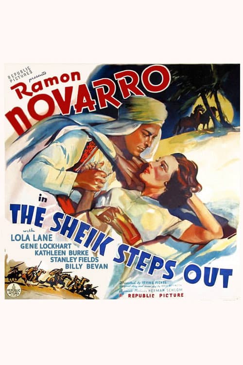 Poster for The Sheik Steps Out