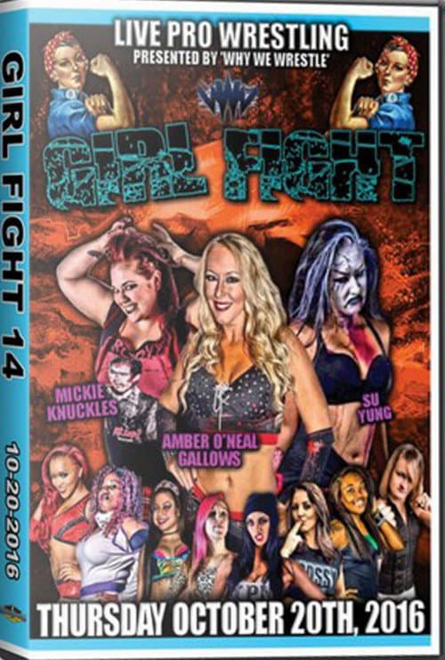 Poster for Girl Fight Wrestling 14
