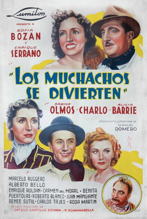 Poster for Los muchachos se divierten