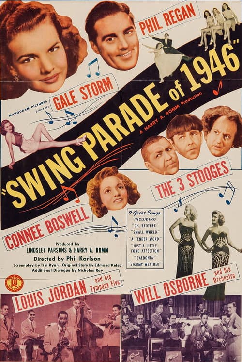 Poster for The Three Stooges: Swing Parade