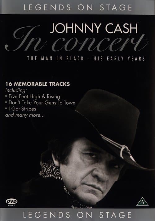 Poster for Johnny Cash: The Man in Black - His Early Years