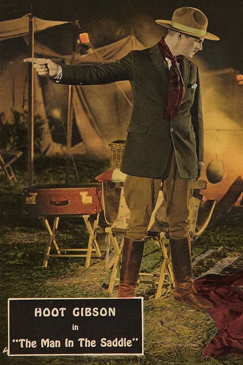 Poster for The Man in the Saddle