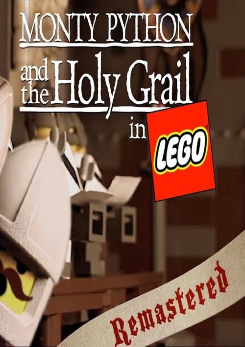 Poster for Monty Python & the Holy Grail in Lego