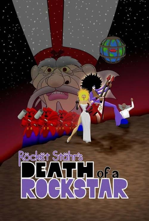 Poster for Röckët Stähr's Death of a Rockstar