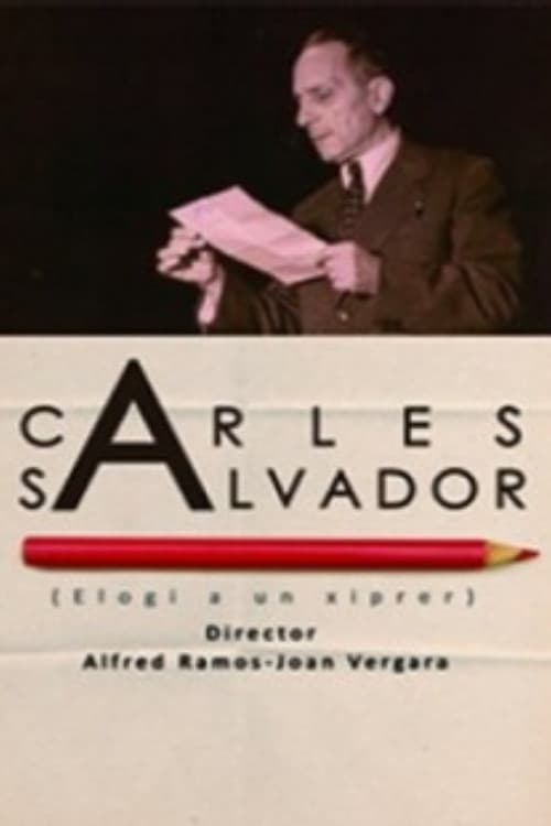 Poster for Carles Salvador (Elogi a un xiprer)