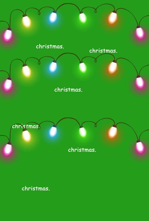 Poster for christmas.