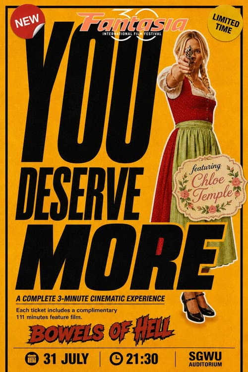 Poster for You Deserve More!
