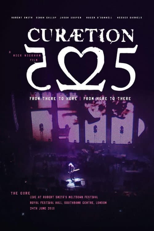 Poster for The Cure - CURÆTION-25: From There to Here | From Here to There