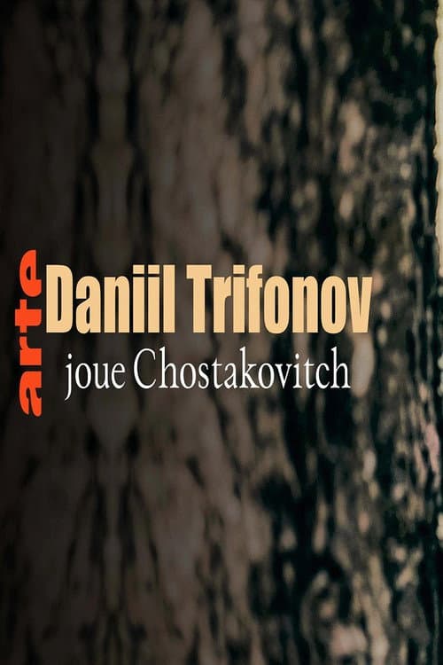 Poster for Daniel Trifonov Shostakovich Festival in Leipzig