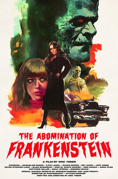 Poster for The Abomination of Frankenstein