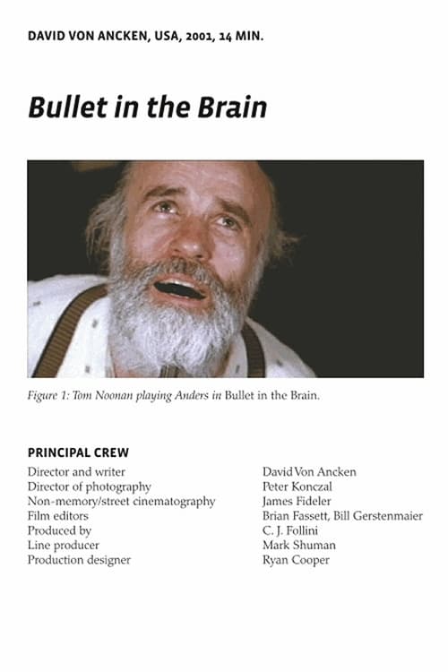 Poster for Bullet in the Brain
