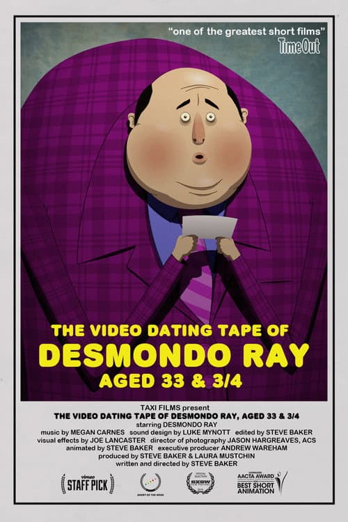 Poster for The Video Dating Tape of Desmondo Ray, Aged 33 & 3/4