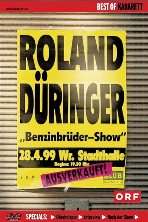 Poster for Roland Düringer: Benzinbrüder-Show