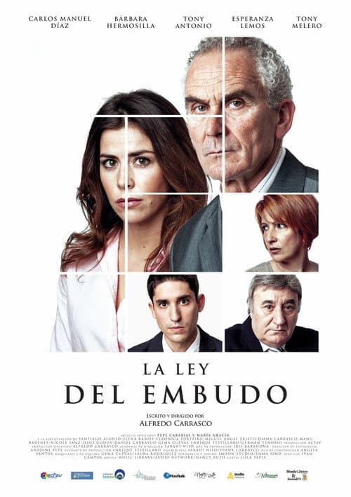 Poster for La ley del embudo