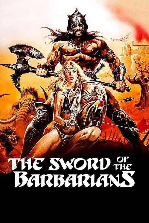 Poster for The Sword of the Barbarians