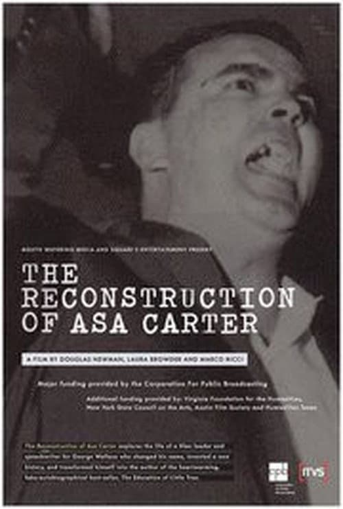 Poster for The Reconstruction of Asa Carter