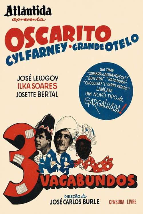 Poster for Três Vagabundos
