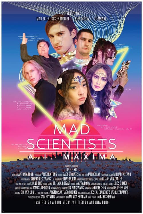 Poster for Mad Scientists: A.I. Maxima