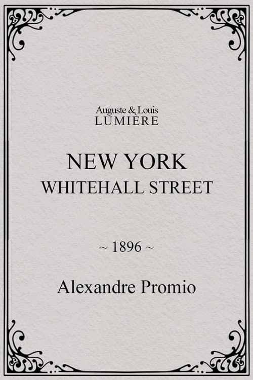Poster for New York, Whitehall Street