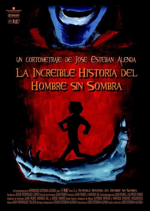 Poster for The Incredible Story of the Man Without a Shadow