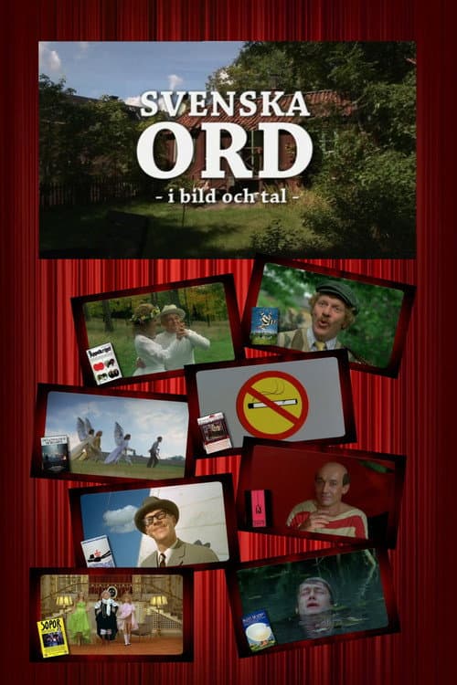 Poster for Svenska ord i bild och tal
