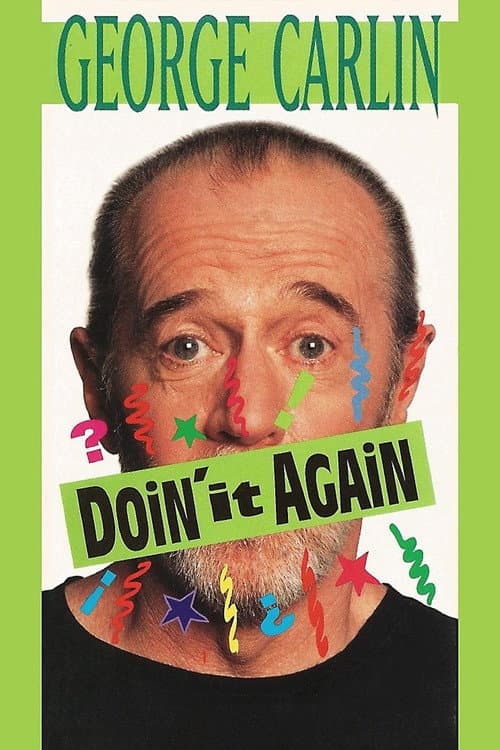 Poster for George Carlin: Doin' It Again