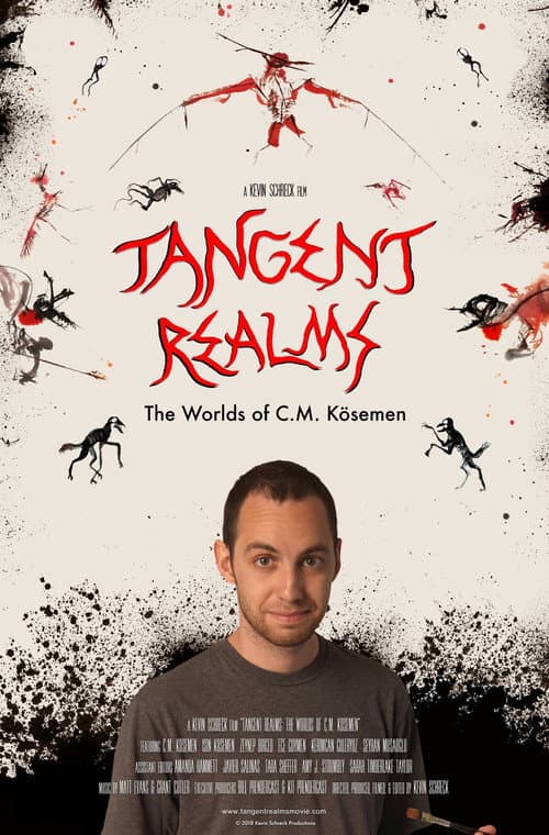 Poster for Tangent Realms: The Worlds of C.M. Kösemen