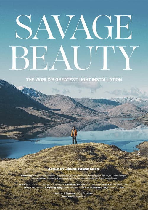 Poster for Savage Beauty - The World’s Greatest Light Installation