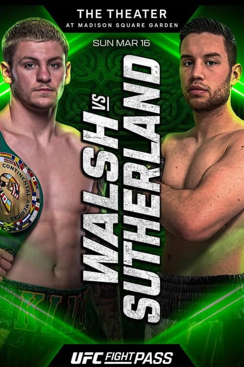 Poster for Callum Walsh vs. Dean Sutherland