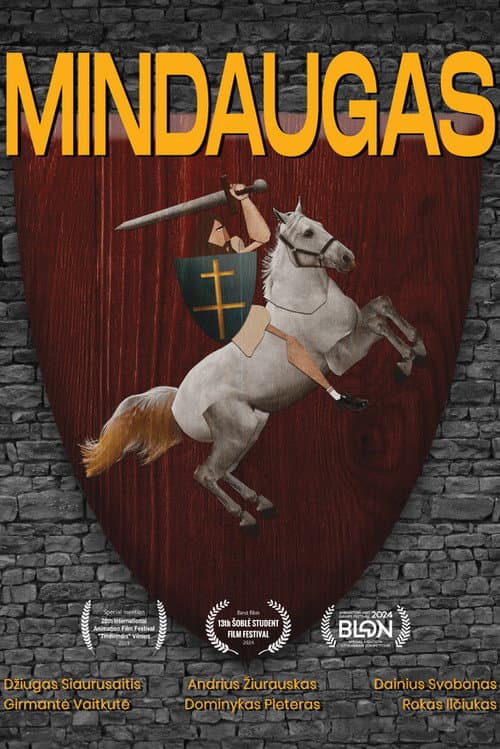 Poster for MINDAUGAS and Crusade for Love and Freedom