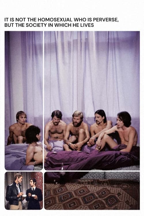 Poster for It Is Not the Homosexual Who Is Perverse, But the Society in Which He Lives