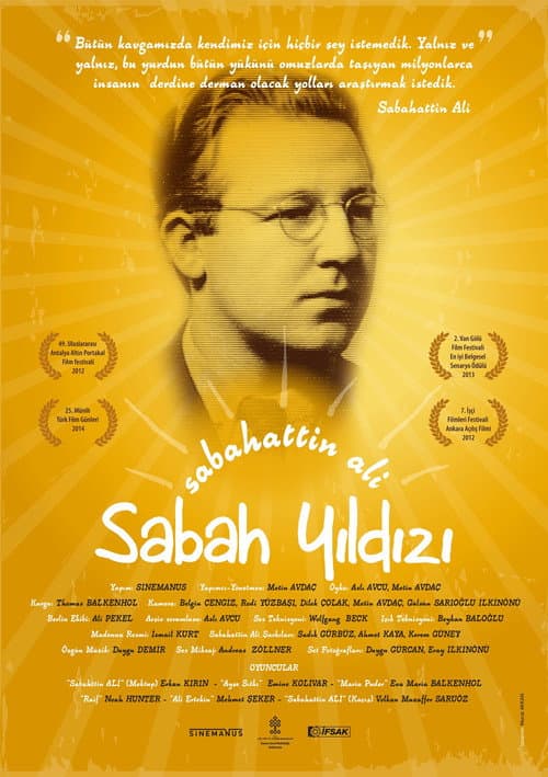 Poster for Sabahattin Ali: Sabah Yıldızı
