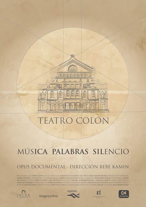 Poster for Teatro Colón: Música Palabras Silencio