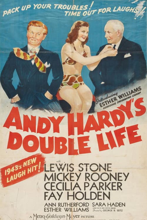 Poster for Andy Hardy's Double Life