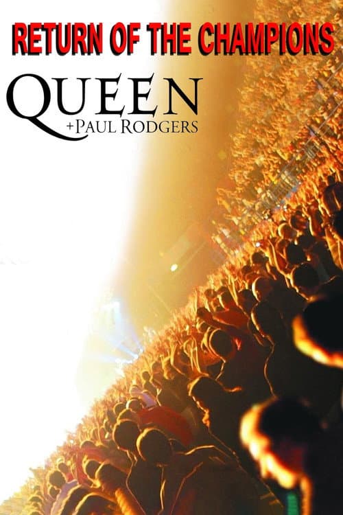 Poster for Queen + Paul Rodgers: Return of the Champions