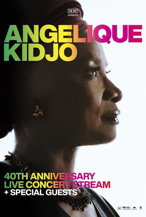 Poster for Angélique Kidjo '40th Anniversary'