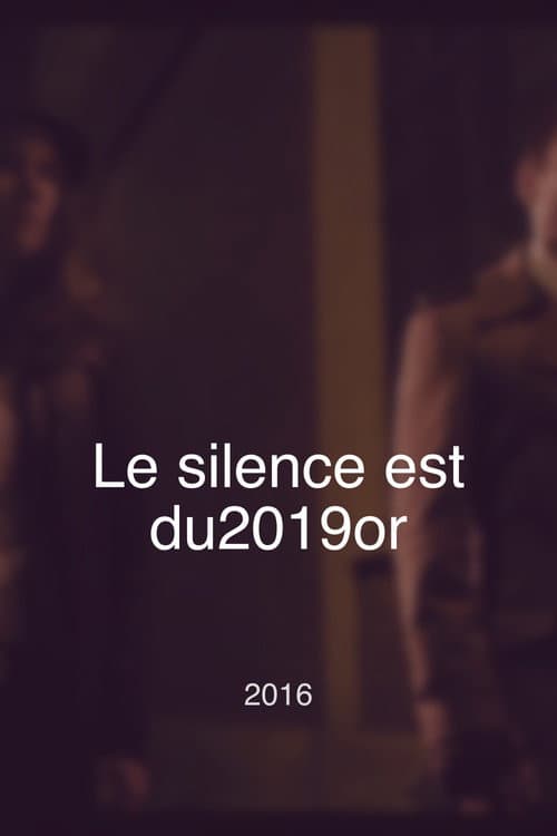 Poster for Le silence est d'or