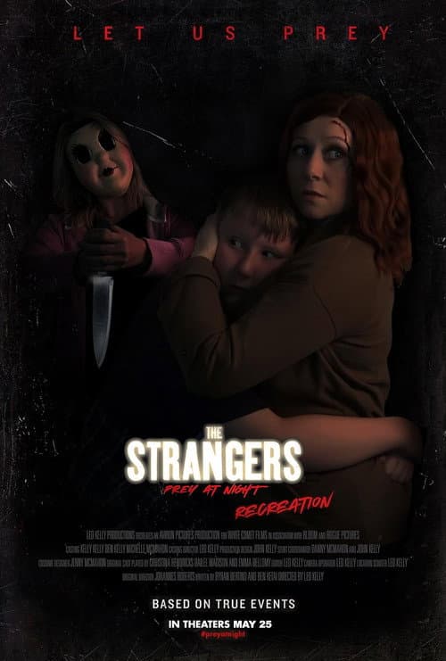 Poster for The Strangers Prey at Night: Recreation
