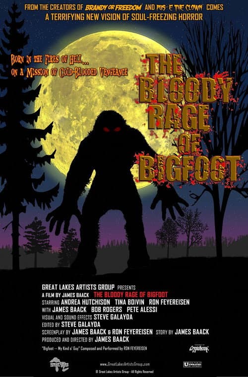 Poster for Bloody Rage of Bigfoot