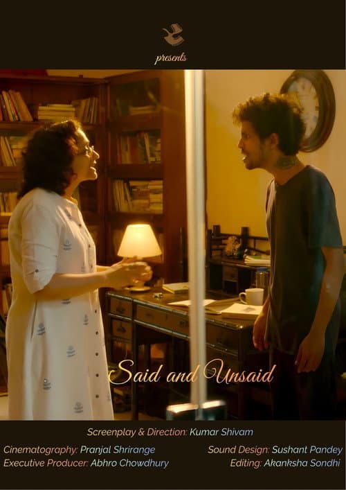Poster for Said and Unsaid