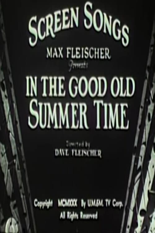 Poster for In the Good Old Summertime