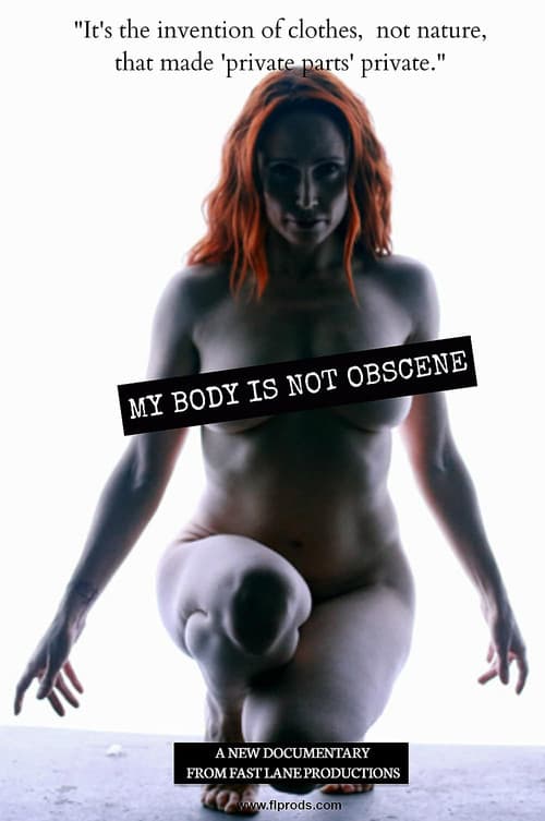 Poster for My Body Is Not Obscene