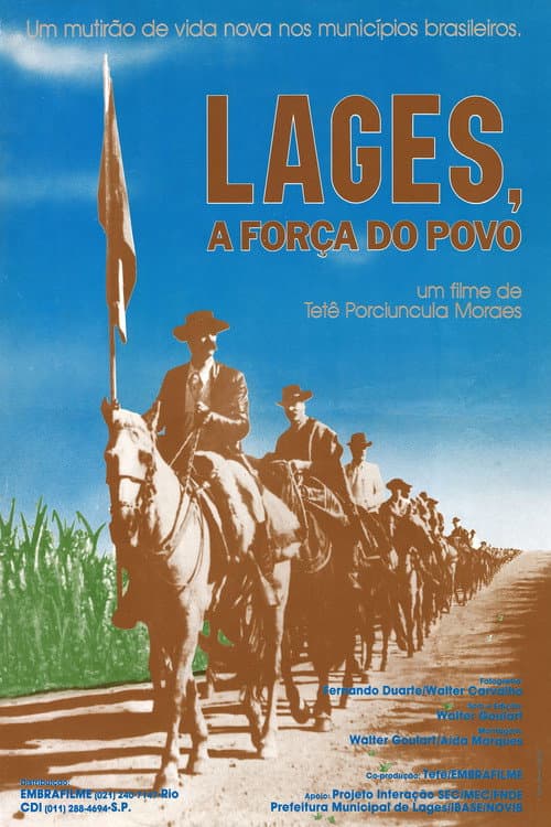 Poster for Lages, a Força do Povo