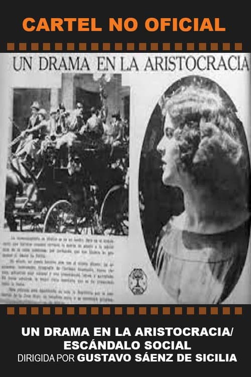 Poster for Un drama en la aristocracia