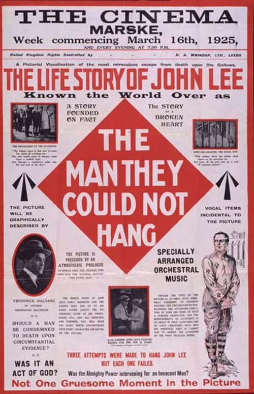 Poster for The Life Story of John Lee, or The Man They Could Not Hang