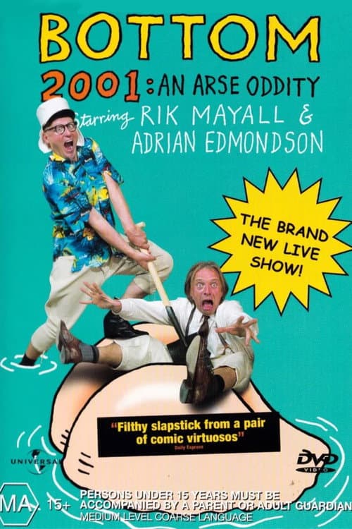 Poster for Bottom Live 2001: An Arse Oddity