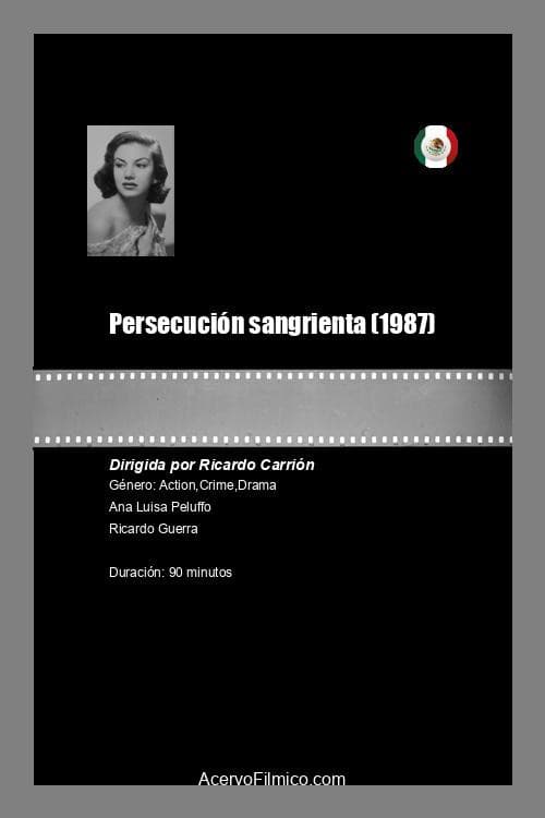 Poster for Persecución sangrienta