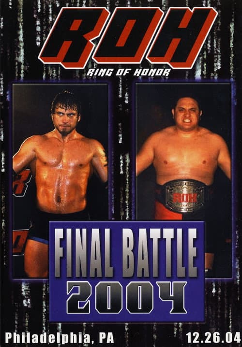 Poster for ROH: Final Battle