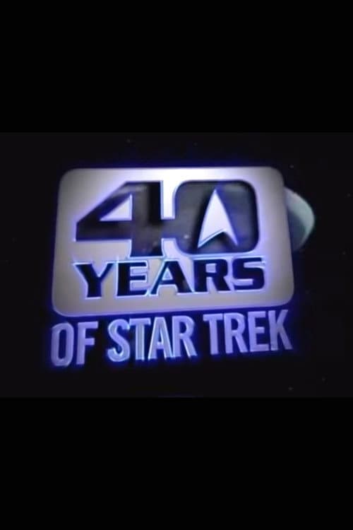 Poster for 40 Years of Star Trek
